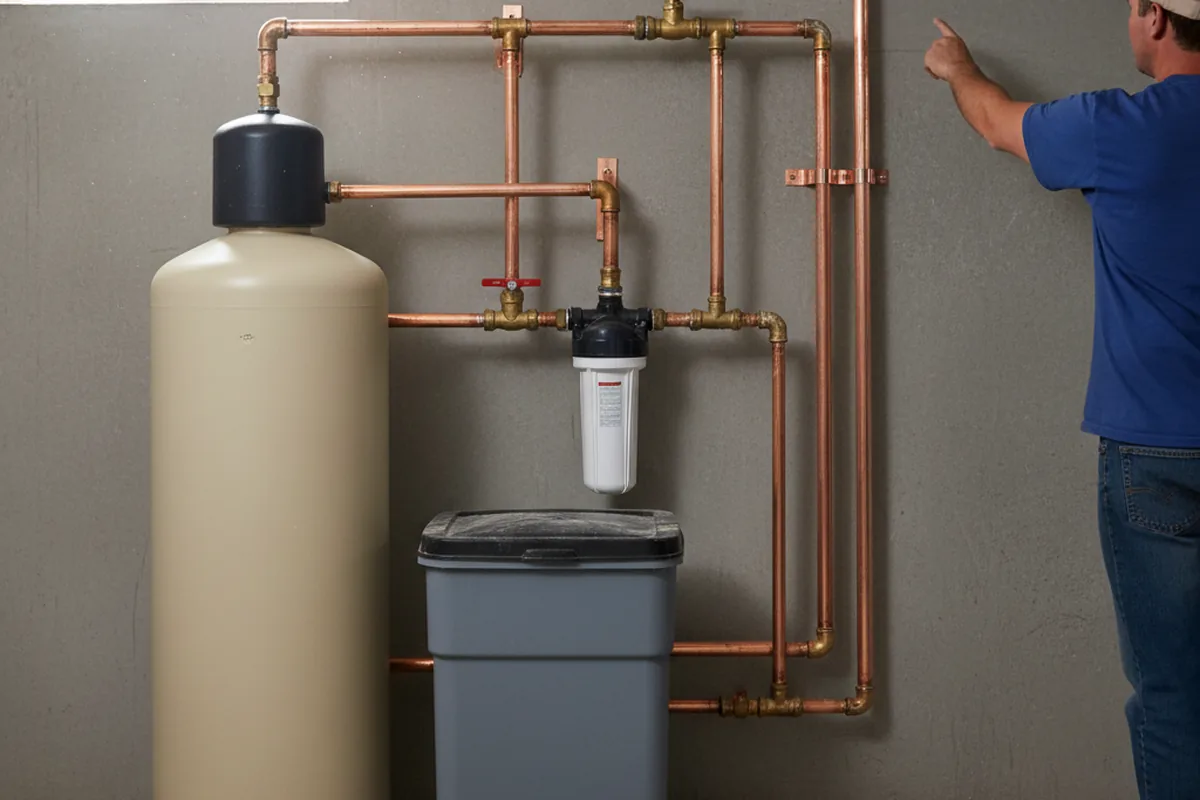 Whole-house water treatment system installed in Chepachet